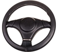 Оплетка SKYWAY FLEX-2 M, черная, экокожа S01109003