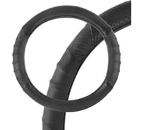 Оплетка SKYWAY Touch-1 L, черная, экокожа S01102018