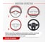 Оплетка SKYWAY Real-5 М, черная, натуральная кожа S01108008 6