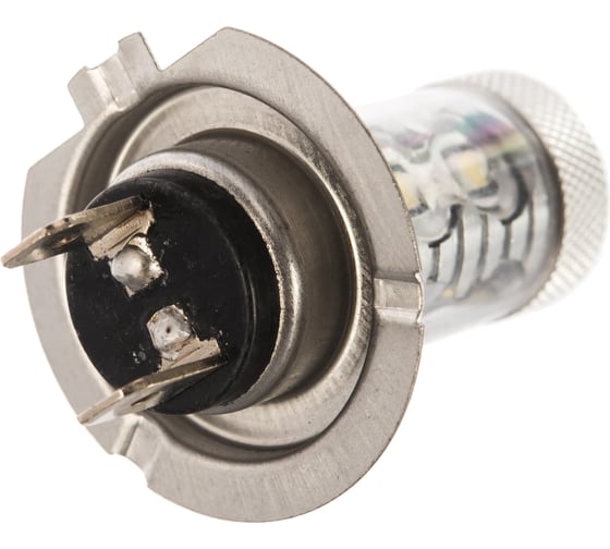 Автолампа диод SKYWAY H7, 50W, 10 SMD диодов, 1-контакт, белая S08201020