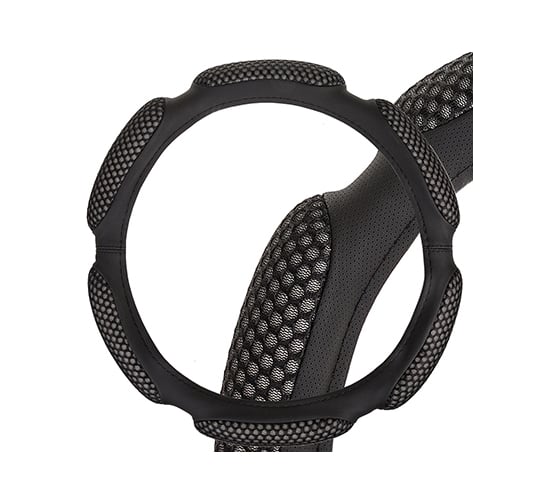 Оплетка SKYWAY Sponge snood 6 подушечек, M, черная, экокожа S01102240