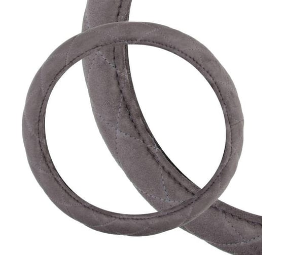 Оплетка SKYWAY Hit-1 L, серая, замша S01101050 1