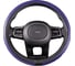 Оплетка SKYWAY Luxury-1 M, черно/синяя, экокожа S01102373 1
