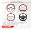 Оплетка SKYWAY Real-2 М, черная, натуральная кожа S01108003 6