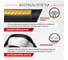 Оплетка SKYWAY Luxury-1 M, черно/желтая, экокожа S01102372 5