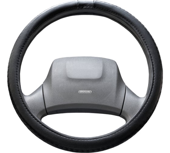 Оплетка SKYWAY Modern-5 L, черная, экокожа S01102022