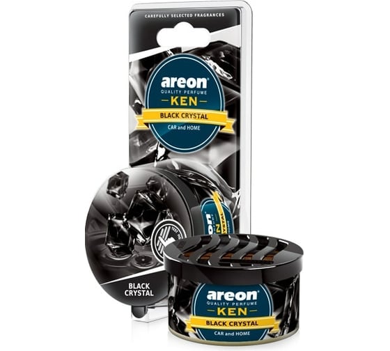 Ароматизатор Areon KEN BLISTER Black Crystal AKB03 1