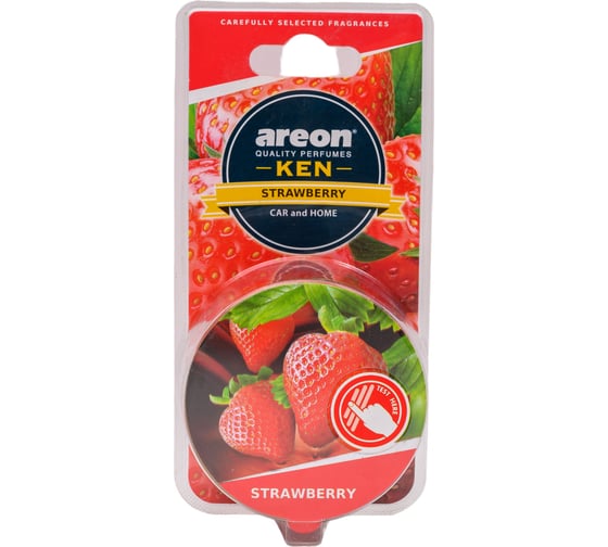 Ароматизатор Areon KEN BLISTER Strawberry AKB01
