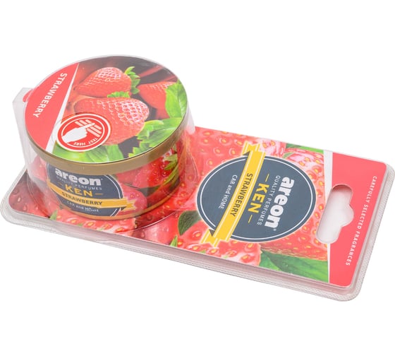 Ароматизатор Areon KEN BLISTER Strawberry AKB01