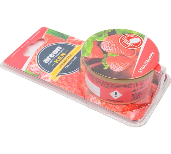 Ароматизатор Areon KEN BLISTER Strawberry AKB01