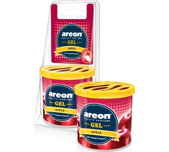 Ароматизатор Areon GEL CAN Blister Apple GCB01