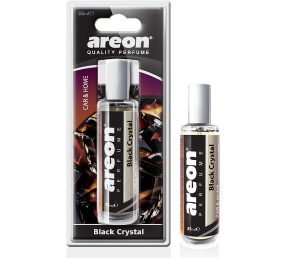 Ароматизатор Areon PERFUME 35ml, blister, black Crystal PFB03