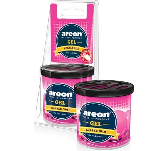 Ароматизатор Areon GEL CAN Blister Bubble Gum GCB06 1