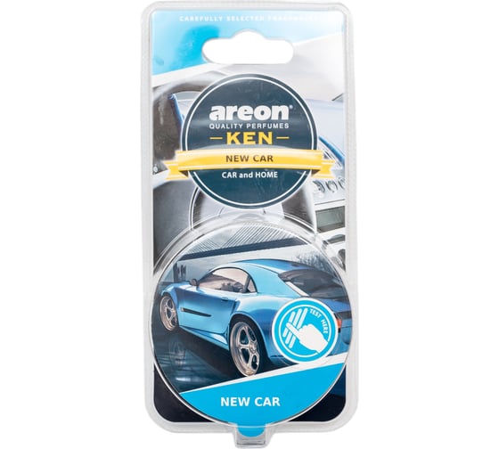 Ароматизатор Areon KEN BLISTER New car AKB11