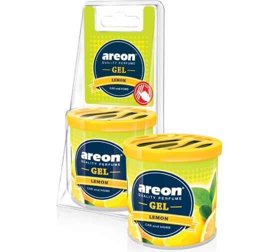 Ароматизатор Areon GEL CAN Blister Lemon GCB03 1