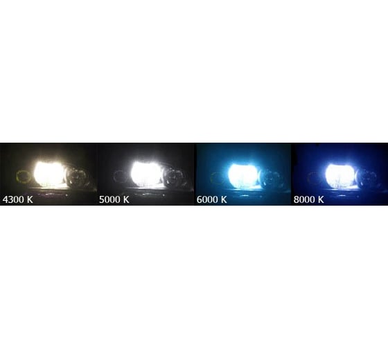 Комплект ксеноновых автоламп для фар EGOlight цоколь D1S, 4300К, 200
