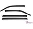 Дефлекторы окон Vinguru Honda Pilot II, 2008-2015, накладные, акриловые, 4 штуки, AFV63608 1