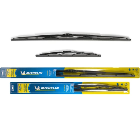 Комплект каркасных щеток стеклоочистителя MICHELIN 28" + 15"/70 + 38 см, K13928-15