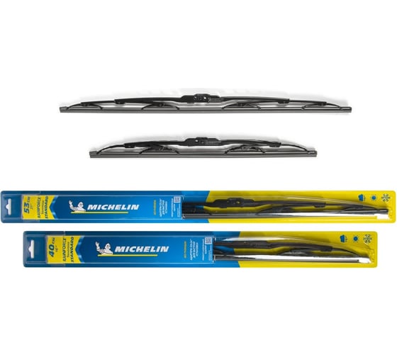 Комплект каркасных щеток стеклоочистителя MICHELIN 21" + 16"/53 + 40 см, K13921-16