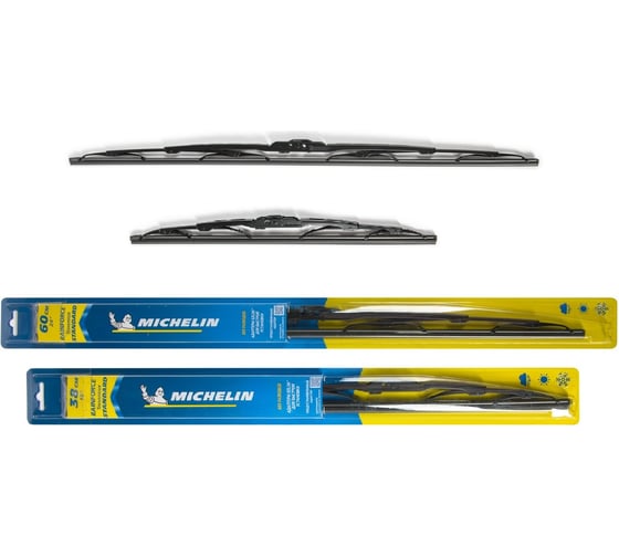 Комплект каркасных щеток стеклоочистителя MICHELIN 24" + 15"/60 + 38 см, K13924-15