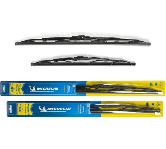 Комплект каркасных щеток стеклоочистителя MICHELIN 20" + 15"/50 + 38 см, K13920-15