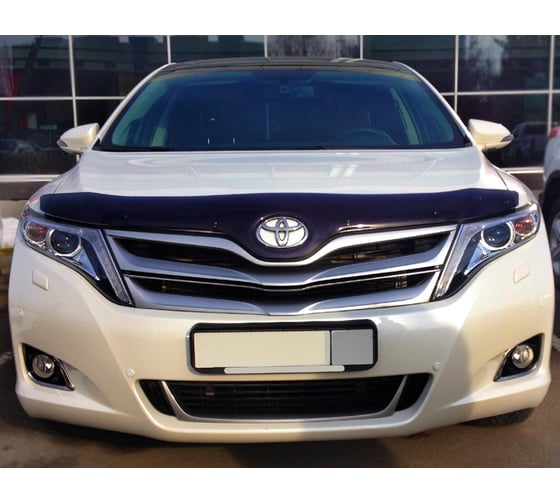 Дефлектор капота SIM Toyota Venza, 2008-2015, темный NLD.STOVEN0812
