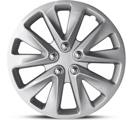 Колпаки на колёса AUTOPROFI комплект из 4 шт, размер 15, 370мм WC-2030 SILVER 15