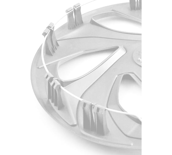 Колпаки на колёса AUTOPROFI комплект из 4 шт, размер 15, 370мм WC-2030 SILVER 15