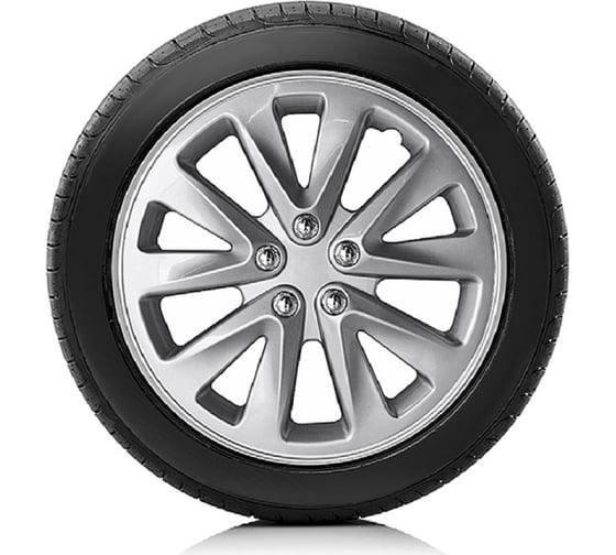 Колпаки на колёса AUTOPROFI комплект из 4 шт, размер 14, 350мм WC-2030 SILVER 14