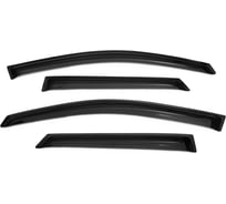 Дефлекторы окон SIM Peugeot, 3008 4ч, 16-, темные, NLD.SPE30081632