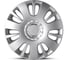 Колпаки на колёса AUTOPROFI комплект из 4 шт, размер 15, 370мм WC-1150 SILVER 15 1
