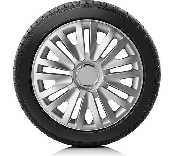 Колпаки на колёса AUTOPROFI комплект из 4 шт, размер 14, 350мм WC-1105 SILVER 14