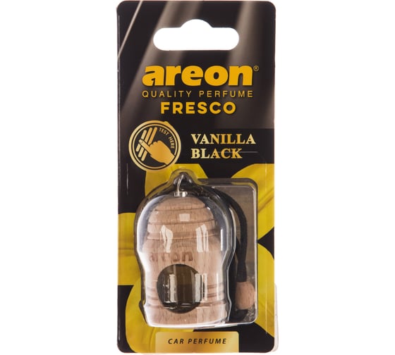 Ароматизатор Areon FRESCO vanilla black  FRTN31