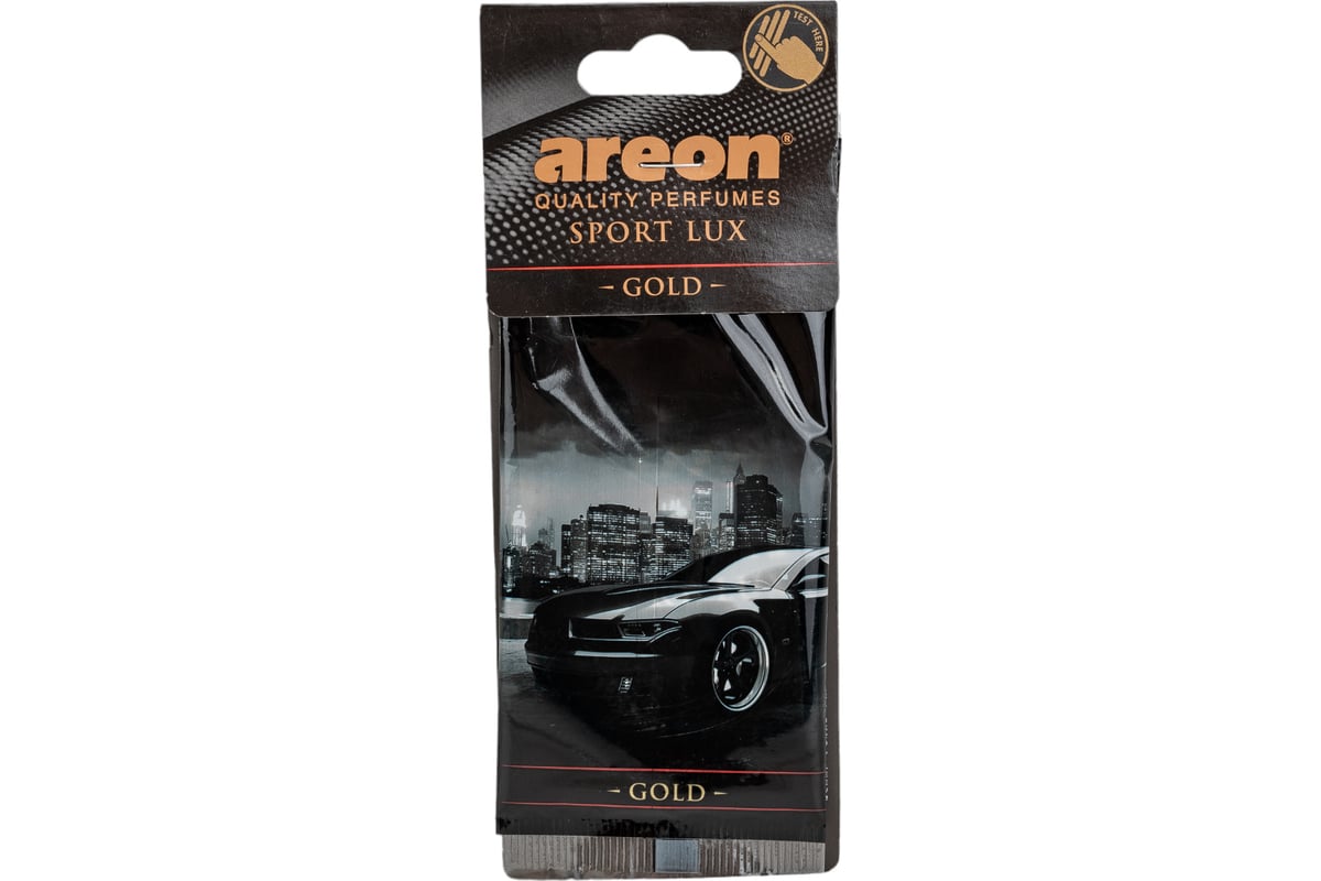 Ароматизатор Areon LUX SPORT GOLD SL01 - выгодная цена, отзывы,  характеристики, фото - купить в Москве и РФ