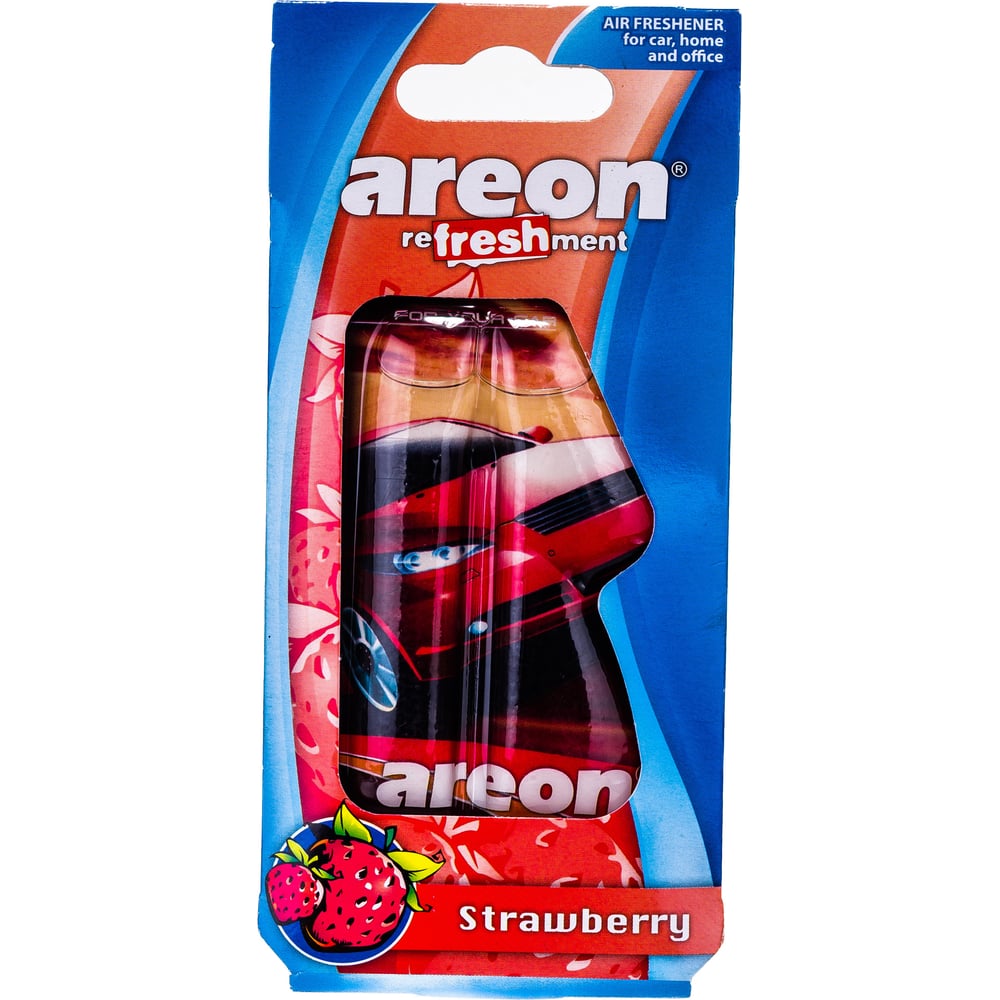 LC15 AREON Ароматизатор REFRESHMENT LIQUID Клубника Strawberry