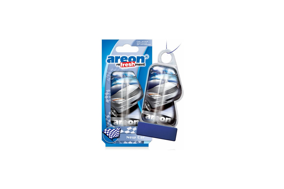 Ароматизатор Areon REFRESHMENT LIQUID new car LC06 - выгодная цена, отзывы,  характеристики, фото - купить в Москве и РФ