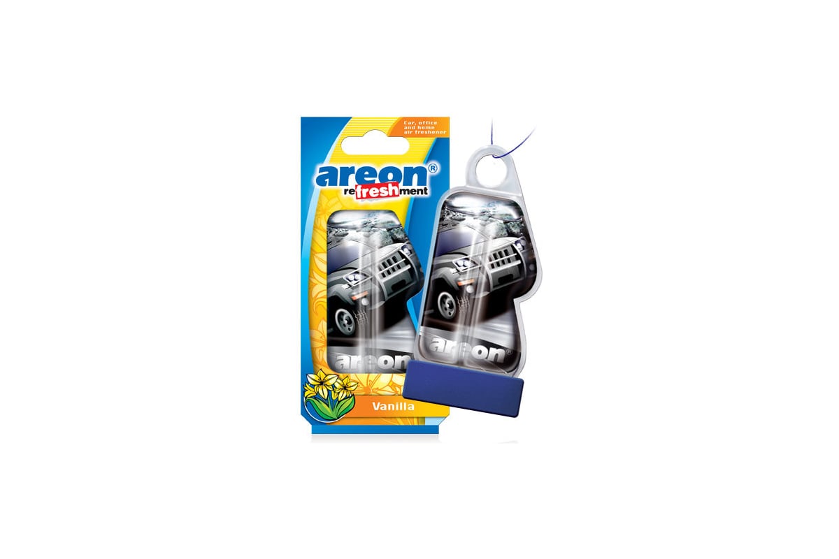 Ароматизатор Areon REFRESHMENT LIQUID vanilla LC07 - выгодная цена, отзывы,  характеристики, фото - купить в Москве и РФ