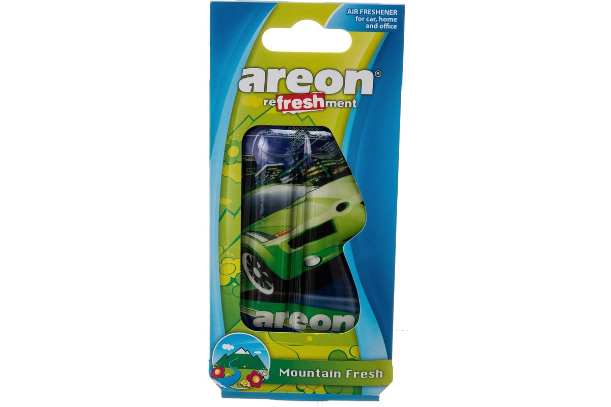 Ароматизатор Areon REFRESHMENT LIQUID mountain fresh LC10 - выгодная цена,  отзывы, характеристики, фото - купить в Москве и РФ