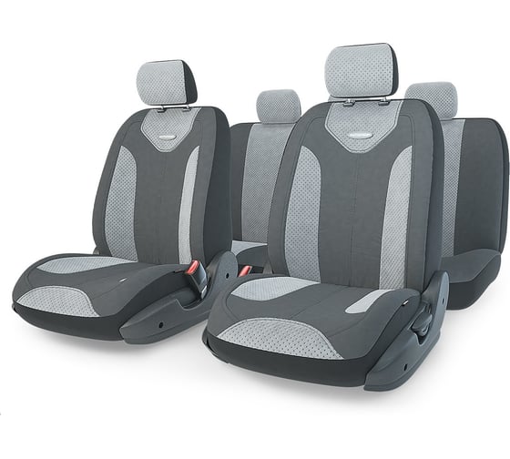 Авточехлы AUTOPROFI MATRIX MTX-1105 D.GY/L.GY