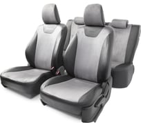 Чехлы на сиденья AUTOPROFI Toyota Prius-2 2003-2011 PRI-2Sd 03+ 40-60 A BKD GY PRI-2Sd(03+)40-60 A BK/D.GY