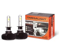 Комплект ламп led omegalight ultra h1 2500lm (2шт) Clearlight OLLEDH1UL-2