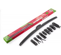 Щетка стеклоочистителя AUTOPROFI гибридная, 10 адаптеров, размер 26, 650 мм HYB-26