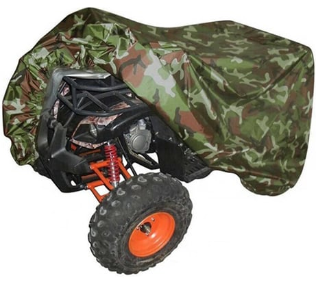 Чехол на квадроцикл AutoXL X255 камуфляж, тент защитный, оксфорд X255-LEO Camo