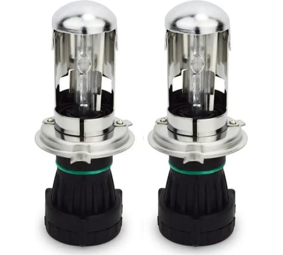 Комплект биксеноновых ламп Clearlight h4, 4300k, ближний\дальний, 2 шт LDL 0H4 B43-0LL