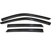 Дефлекторы окон Vinguru Lada Kalina II хетчбэк 2013-, литьевой поликарбонат AFV89013