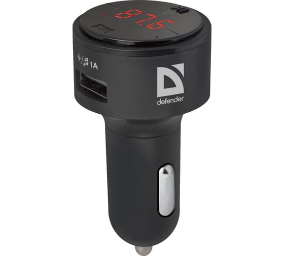 FM-трансмиттер Defender RT-Funk BT/HF, USB 2.1 A 68011 1