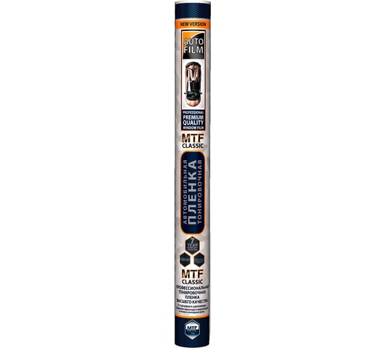 Пленка тонировочная в тубе MTF Original, Classic 5% Сharcol, 0.5м х 3м, 05418