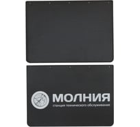 Брызговики крыла FROSCH К-520 с логотипом МОЛНИЯ, 2 шт. NLF.80.19.E10