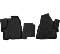 Коврики в салон Element Ford Tourneo Custom, 2013-н.в., 3D, 2 шт. CARFRD00019k