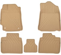 Коврики в салон KVEST TOYOTA Camry, 3D, 2011-2017, XV50, 5 шт KVESTTYT00003Kb2